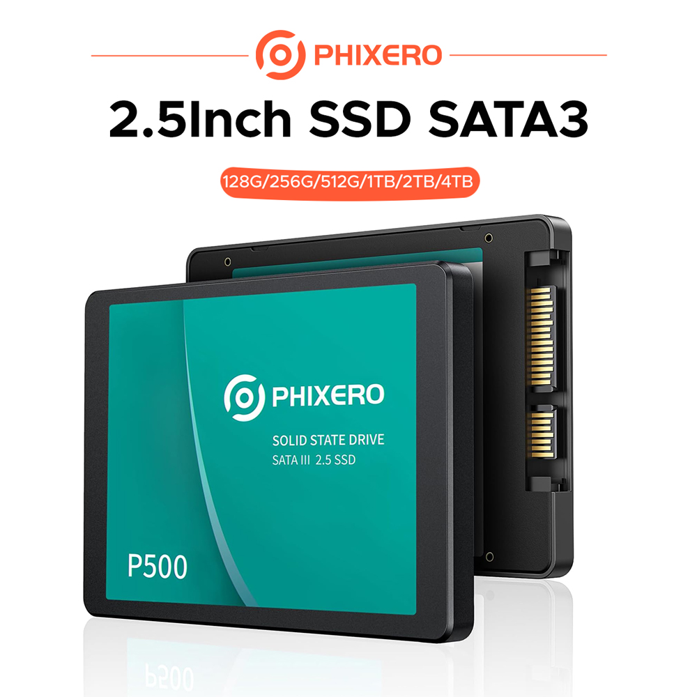 PHIXERO SSD SATAIII 128 ГБ/256 – обзор и цена Ssd 500Gb