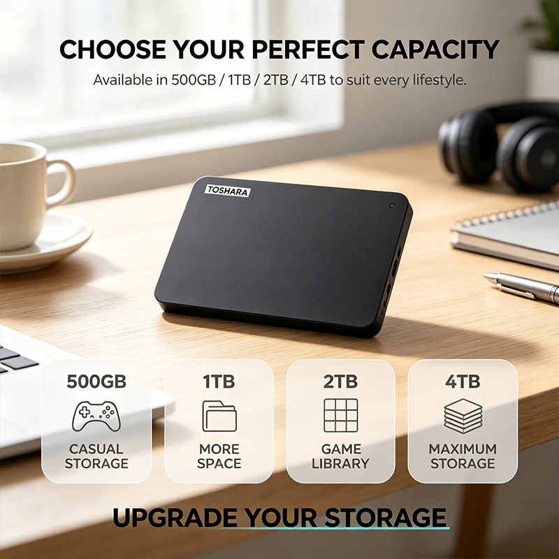 TOSHARA A3 Портативный SSD 4ТБ – обзор и цена Ssd 500Gb