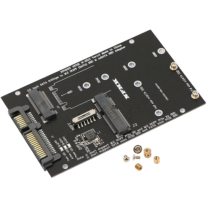Адаптер-конвертер M.2 NGFF MSA – обзор и цена Sata Ssd