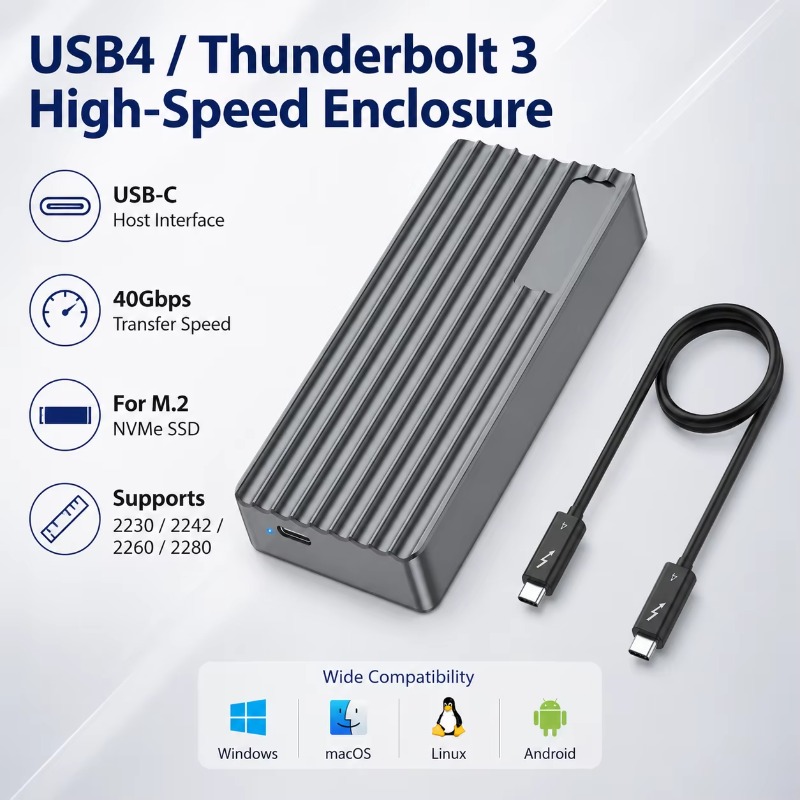Внешний корпус для SSD M.2 NVM – обзор и цена Nvme Ssd