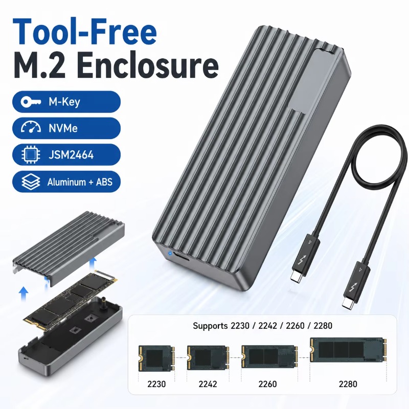 Внешний корпус для SSD M.2 NVM – обзор и цена Nvme Ssd